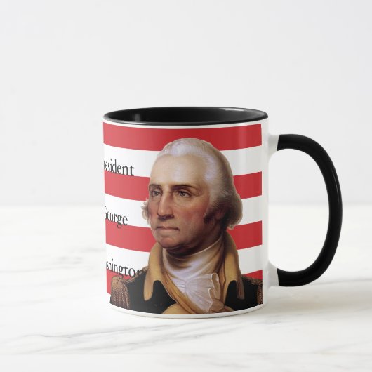 Mug Drapeau George Washington et 13 étoiles (Droite)