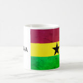 Mug Drapeau Ghana (Afrique de l'Ouest) (Centre)