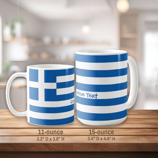 Mug Drapeau grec