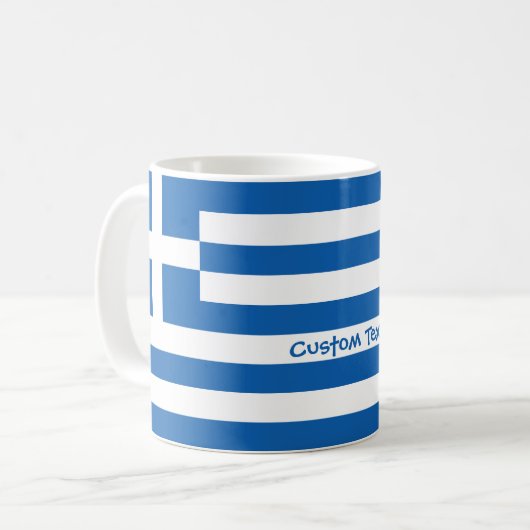 Mug Drapeau grec (Devant gauche)