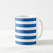 Mug Drapeau (grec) de la Grèce (Devant droit)
