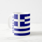 MUG DRAPEAU GRÈCE (Devant gauche)