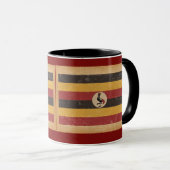 Mug Drapeau Grunge Ouganda (Devant droit)