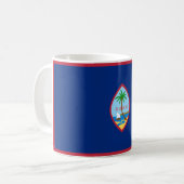 Mug Drapeau Guam (Devant gauche)