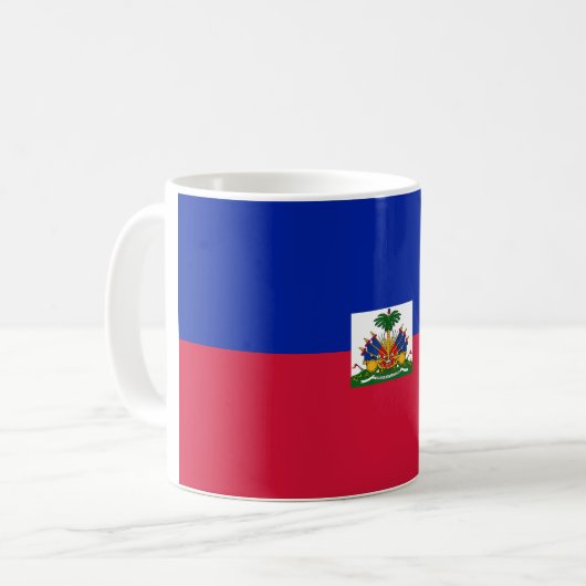 Mug Drapeau Haïti (Haïti) (Devant gauche)