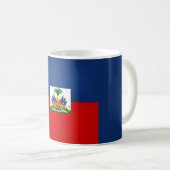 Mug Drapeau haïtien cool (Devant droit)