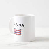 Mug Drapeau hawaïen de Lahaina USA couleur claire (Devant gauche)