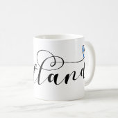 Mug Drapeau Heart Shetland, Îles Shetland (Devant droit)