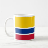 Mug Drapeau Hecho en Colombie  (Gauche)
