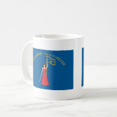 Mug Drapeau historique de l'Alabama (1861-1861) (Devant gauche)
