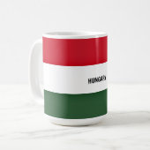 Mug Drapeau Hongrie (Devant gauche)