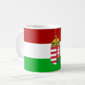 Mug Drapeau hongrois (Devant gauche)