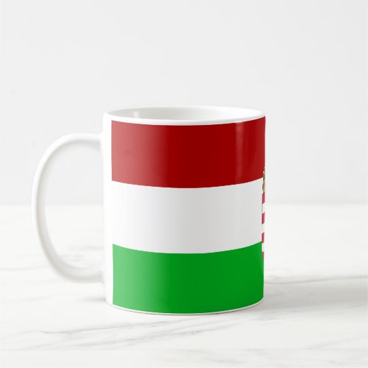 Mug Drapeau hongrois (Gauche)