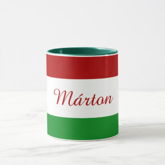 Mug Drapeau hongrois personnalisé