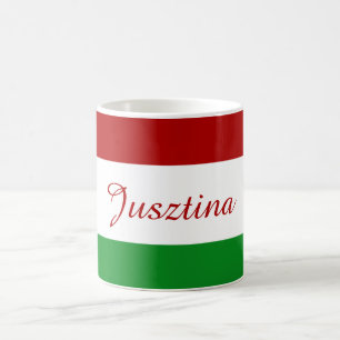 Mug Drapeau hongrois personnalisé