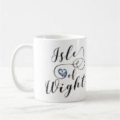 Mug Drapeau I Heart Isle of Wight (Gauche)