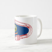 Mug Drapeau Idaho Escalade carabiner (Devant droit)