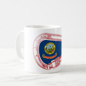 Mug Drapeau Idaho Escalade carabiner (Devant gauche)