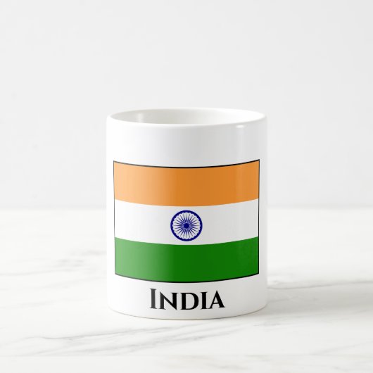 Mug Drapeau indien (Centre)