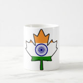 Mug Drapeau indien dans les articles canadiens de (Centre)