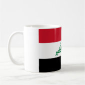 Mug Drapeau (irakien) de l'Irak (Gauche)