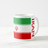 MUG DRAPEAU IRAN (Devant droit)