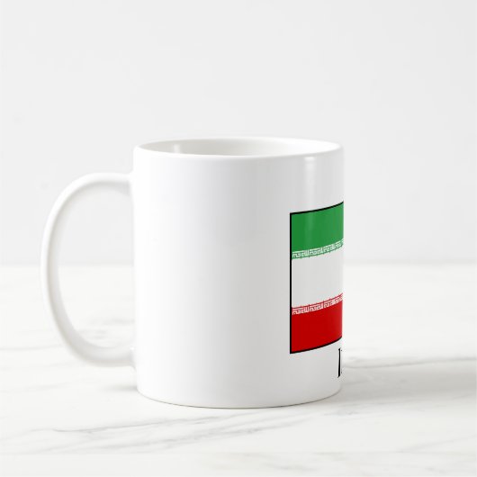 Mug Drapeau iranien (Gauche)
