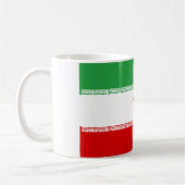 Mug Drapeau (iranien) de l'Iran (Gauche)