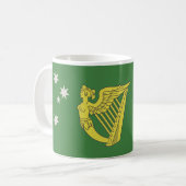 Mug Drapeau irlandais australien (Devant gauche)