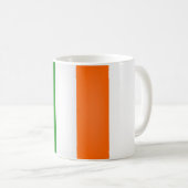 Mug Drapeau irlandais cool (Devant droit)