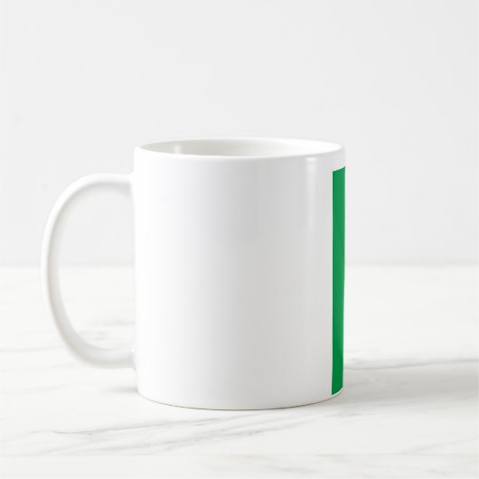 Mug Drapeau irlandais fait sur commande (Gauche)