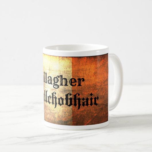 Mug Drapeau irlandais Gallagher (Devant droit)
