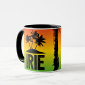 Mug Drapeau irlandais jamaïcain couleur caraïbe (Devant gauche)
