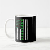Mug Drapeau irlandais Jour de la Saint Patrick (Gauche)