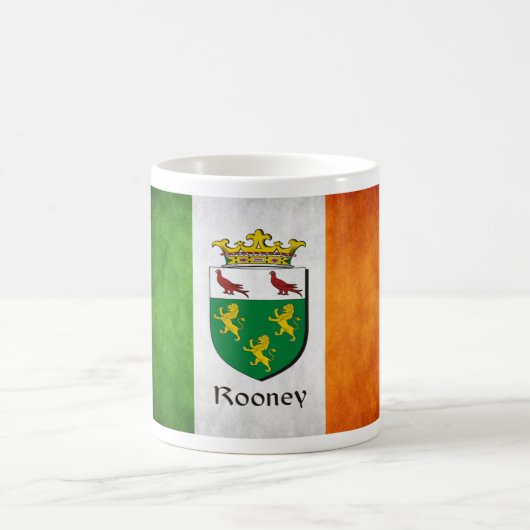 Mug Drapeau irlandais Rooney (Centre)