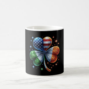 Mug Drapeau irlando-américain FÊTE DE LA SAINT-PATRICK