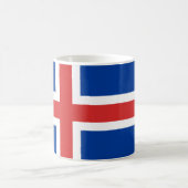 Mug Drapeau islandais (Centre)