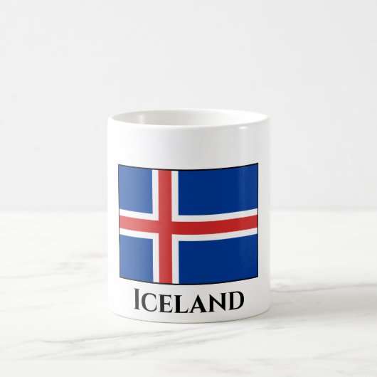 Mug Drapeau islandais (Centre)