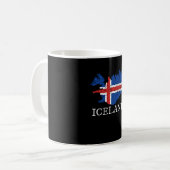 Mug Drapeau Islande (Devant gauche)