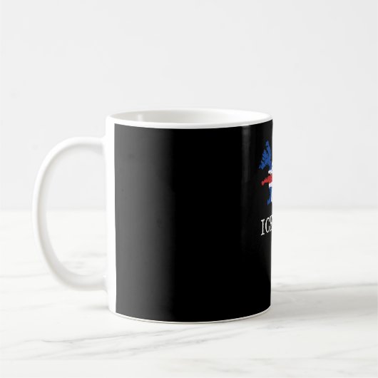 Mug Drapeau Islande (Gauche)