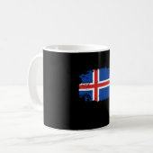 Mug Drapeau Islande (Devant gauche)