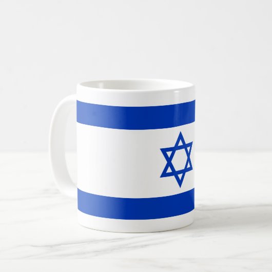 Mug Drapeau Israël (Devant gauche)