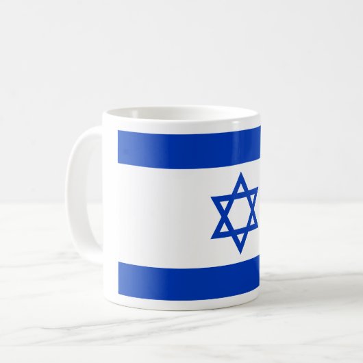 Mug Drapeau Israël (Devant gauche)