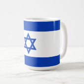 Mug Drapeau Israël (Devant droit)