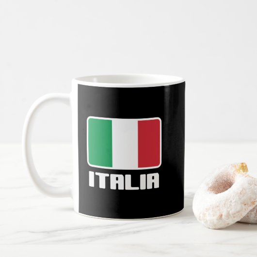 Mug Drapeau Italia (Avec donut)