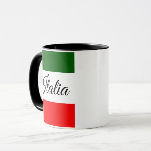 Mug Drapeau italien (Devant gauche)
