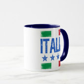 Mug Drapeau italien 4 étoiles (Devant droit)
