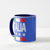 Mug Drapeau italien 4 étoiles (Devant gauche)