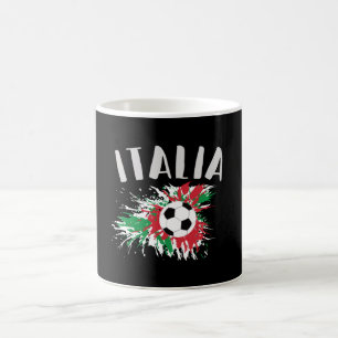 Mug Drapeau italien de balle de football