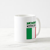 Mug Drapeau italien de la cuisine de Nonna (Devant droit)